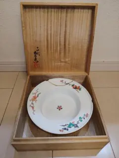 酒井田柿右衛門（十四代）花実文　灰皿 金継ぎ 伝統工芸 酒井田柿右衛門（十四代）花実文 灰皿 金継ぎ 伝統工芸 - メルカリ