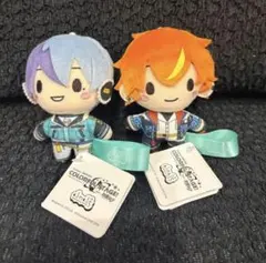 プロセカ ふわぷち マスコット 東雲彰人 青柳冬弥 ビビバス 2点セット