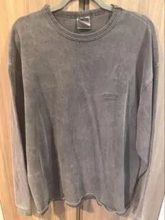 Oneita グレー ロングスリーブ Tシャツ