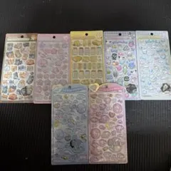 BONBON DROPシール5点　うるちゅるPOP SEALシール2点
