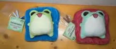 【全２種セット】ただのかえるたち はたらくぬいぐるみポーチ２点セット