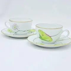 エルメス HERMES カップ＆ソーサー ナイルの庭 ペア