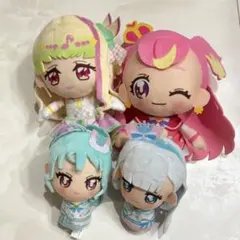 わんだふるぷりきゅあ　アイドルプリキュア　ぬいぐるみ　セット