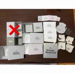 Vivienne Westwoodギフトボックス空箱 外箱 巾着 証明書 セット