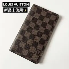 新品✨ルイヴィトン アジェンダ ポッシュ R20703 ダミエ 札入れ