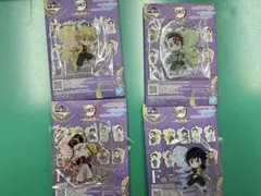 鬼滅の刃 雷の兄弟 一番くじ アクリルチャーム F賞 4つセット売り