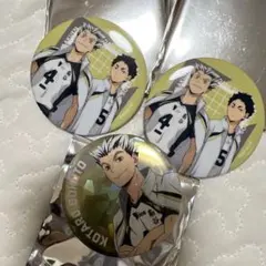 ハイキュー!! 全国遠征ポップアップストア 高校別 缶バッジ 梟谷