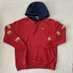 トミーヒルフィガー　TOMMY JEANS メンズ　パーカー　Mサイズ　古着