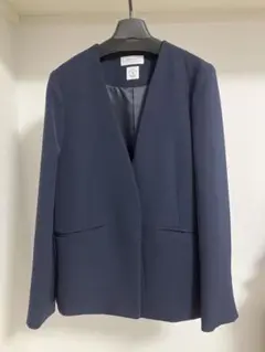 Theory luxe LIVE2 NENSI NL ノーカラーダブルジャケット - メルカリ