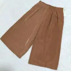 新品タグ付き Samansa Mos2 ガウチョパンツ ワイド シルエット