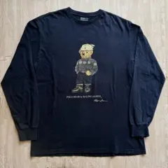 90s ポロラルフローレン ポロベア 長袖 Tシャツ