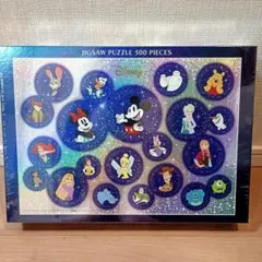 ディズニー ジグソーパズル ホログラム 500ピース THE MARKET 限定