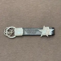 矢沢永吉☆75年ツアータイトル レザーキーホルダー 新品・未開封品