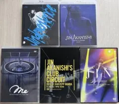 아카니시 진 DVD · Blu-ray & DVD 5장 세트
