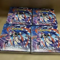 ポケモンカード ニンジャスピナー 4BOX シュリンク付き - メルカリ
