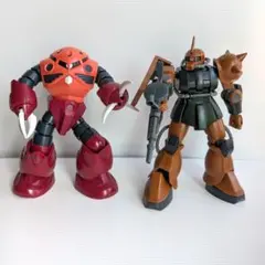 HG1/144 MSM-07ズゴック MS-06FS ザクII ガルマザビ専用機