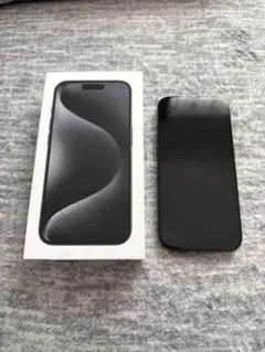 アップル iPhone15 Pro 128GB ブラックチタニウム