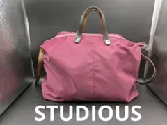 STUDIOUS ショルダーバッグ ナイロン 革のサムネイル
