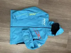 ミズノスキーウェア上下160青