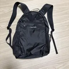 モンベル ポケッタブルライトパック ブラック 15L 1133470