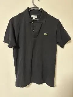 LACOSTE ラコステ 半袖ポロシャツ ブラック 3 - メルカリ
