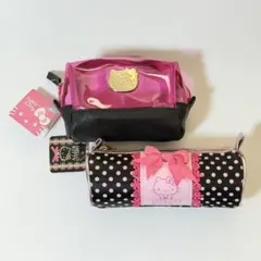 【匿名配送】レア！平成初期 ハローキティ 日本限定 ポーチ ペンケース