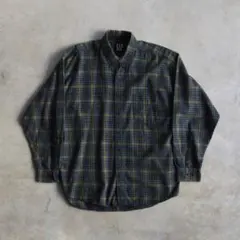90s OLDGAPオールドギャップ フランネル長袖シャツチェック ポルトガル製