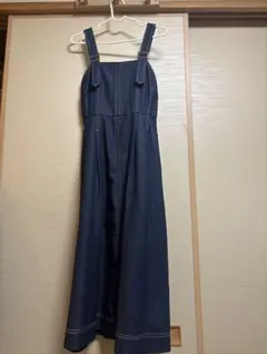 MAJESTIC LEGONデニム キャミワンピース ロング丈