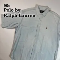 90s Polo by Ralph Lauren シャツ BLAKE XLサイズ