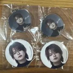 INI 松田迅　ミニうちわ＆缶バッジセット