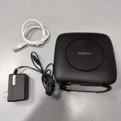 BUFFALO 無線LANルーター ブラック 本体