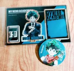僕のヒーローアカデミア アクリルスタンド 缶バッジ 緑谷出久