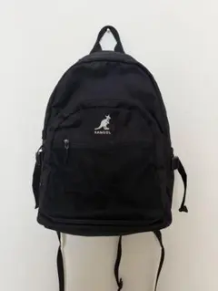 【美品】KANGOL ブラック バックパック