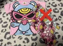 ヒスミニ　テディTシャツ レギンスセット80