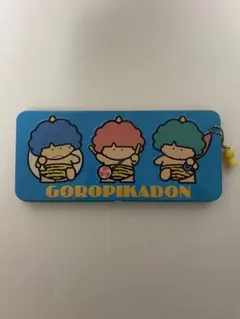 サンリオ ゴロピカドン ペンケース 缶ペン カンペン 筆箱 昭和レトロ