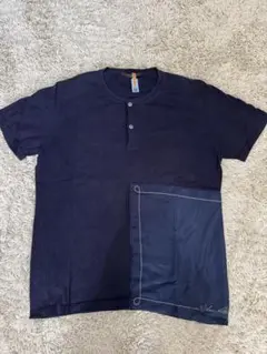 ルイ・ヴィトン クルーネック T シャツ 胸ポケット刺繍 ホワイト M ゆったり ルイ・ヴィトン クルーネック T シャツ 胸ポケット刺繍 ホワイト M