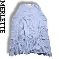 美品⭐︎Merlette シャツティアードドレス MARTEL MARTEL｜Dresses｜Merlette(マーレット)｜Merlette NYC