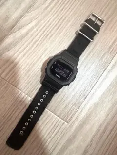 G-SHOCK DW-5600BBN-1JF ブラック デジタル 稼働品