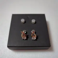 37.2℃　ピアス　ジルコニアピアス　シルバー925製