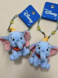 Disney Dumbo ぬいぐるみ マスコット 2こセットのサムネイル