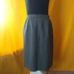 最終価格！#美品！【ウール100％】セミタイトスカート 大きめ フリーサイズ