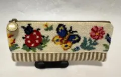 フェイラー ハイジ ペンケース マルチポーチ ホワイト