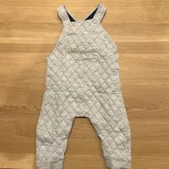 PETIT BATEAU キルティングロンパース 18m