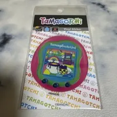 a*i様 たまごっち クリアステッカー Tamagotchi Uni Pink