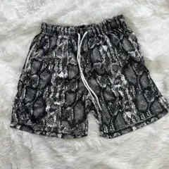 SeaRoomlynn ライトCanvasギャザーショートパンツレオパード柄 S