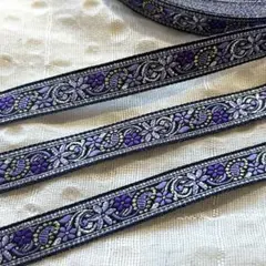 【チロリアンテープ＊2m販売】エスニック アジアン チェンマイ　テープ 刺繍