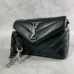 【極美品】サンローラン ルル ショルダーバッグ　YSL キルティング レザー