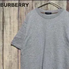 BURBERRY バーバリー 無地Tシャツ チェック柄 福助