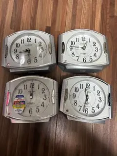CITIZEN 電波目覚まし時計 4台まとめ売り ジャンク扱い（動作品1台）