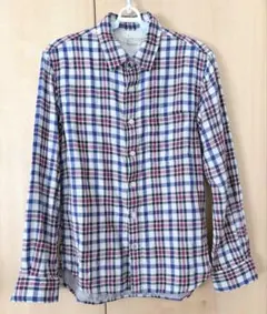 【無印良品】 チェックネルシャツ　S